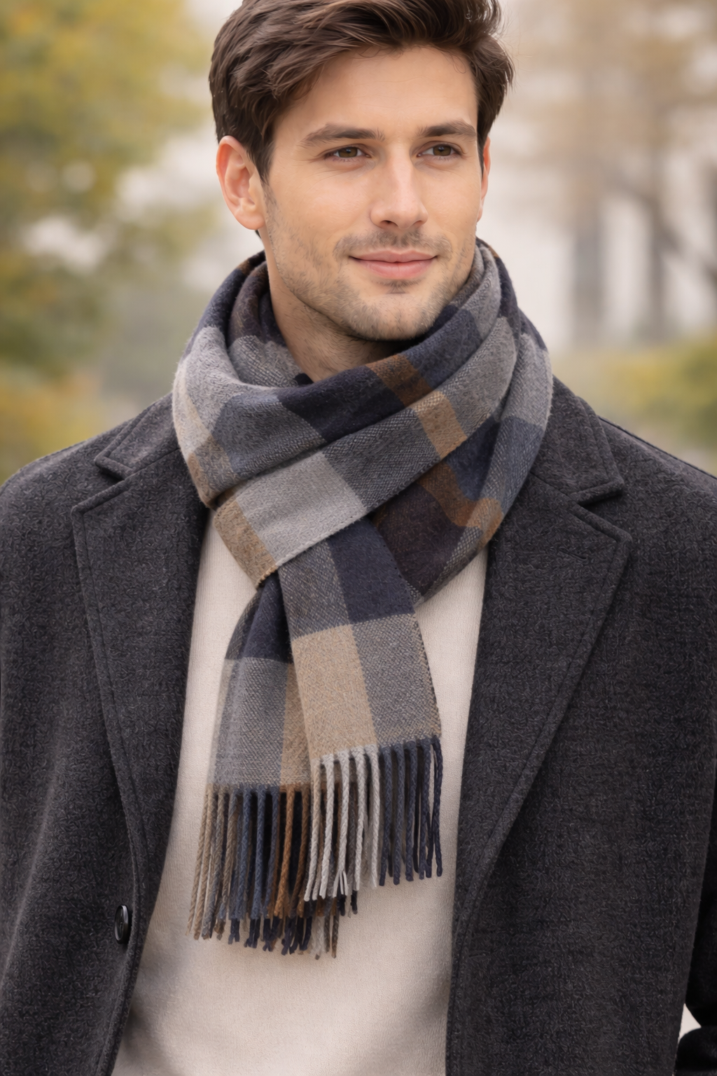 Men Woolen Scarf