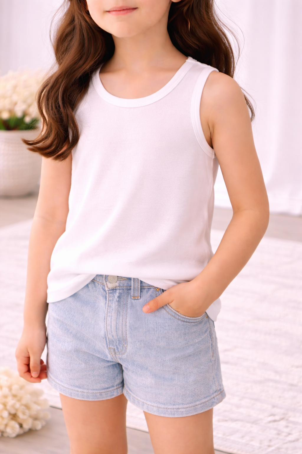 Kids Sleeveless Tank Top