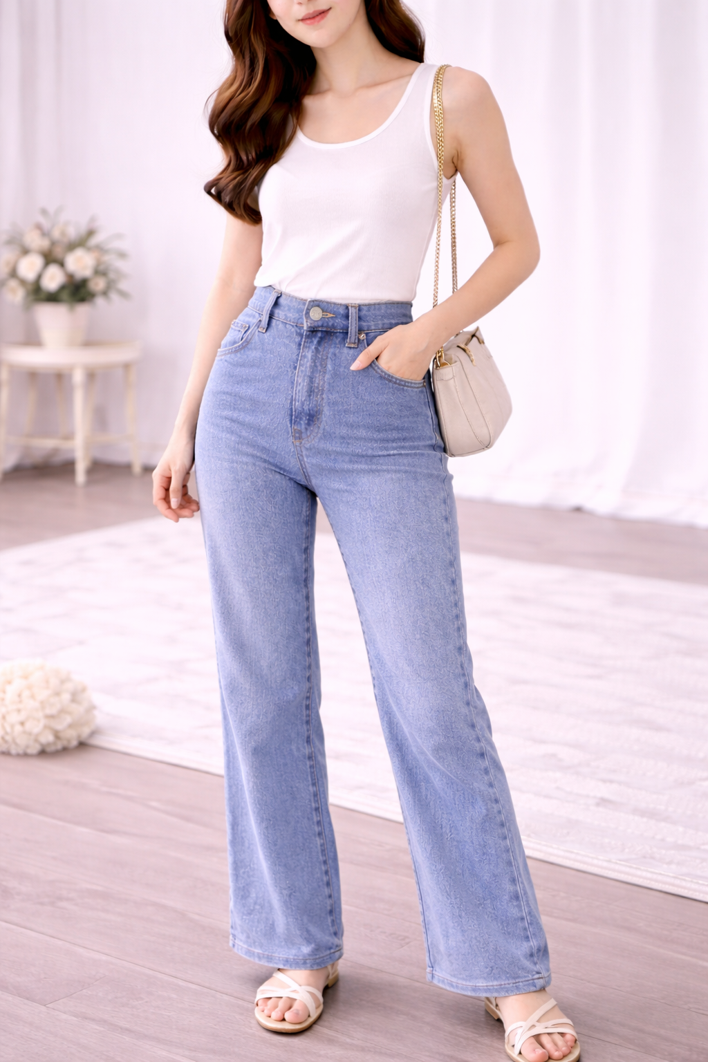 Women High-Waist Jeans