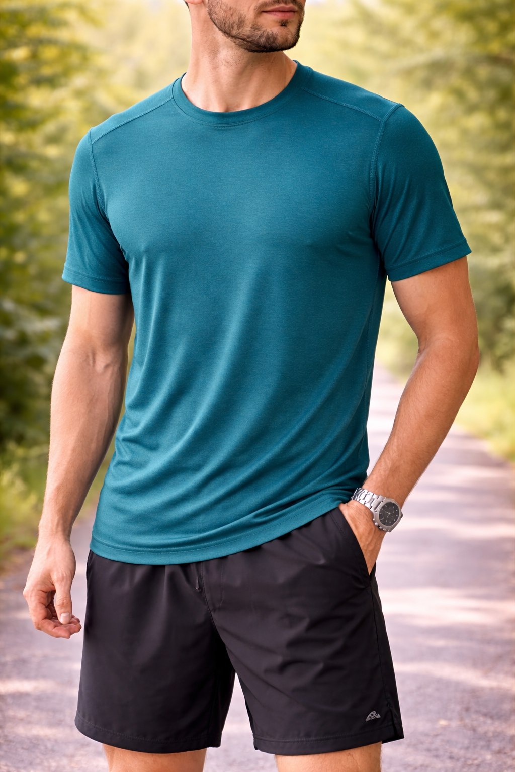 Men Running T-Shirt